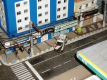 mini casas dioramas maquetes arte em papel